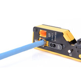 Digitus Strumento di crimpatrice multimodulare, Pass through, Pinza crimpatrice giallo
