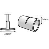 Dremel Disco da taglio Ø 32 mm (540), Lama 