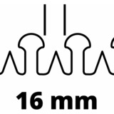 EINHELL 3410818, Tagliasiepi rosso/Nero