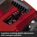 EINHELL Arieggiatore-Scarificatore a batteria GE-SC 36/35 Li-Solo, 36 Volt (2x18V) rosso/Nero