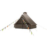 Easy Camp Vaulen Tipi, per 7 persone, Tenda marrone