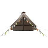 Easy Camp Vaulen Tipi, per 7 persone, Tenda marrone
