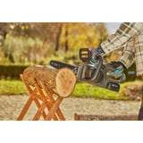 GARDENA Motosega a batteria PowerSaw 250/18V P4A Set pronto all'uso, Sega a catena grigio/Turchese