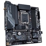 GIGABYTE B760M Gaming X AX Scheda madre - Supporta CPU Intel Core 14ª generazione, VRM a 8+1+1 fasi, fino a 7600 MHz DDR5, 2xPCIe 4.0 M.2, Wi-Fi 6E, LAN 2.5GbE, USB 3.2 Gen 2 Nero, VRM a 8+1+1 fasi, fino a 7600 MHz DDR5, 2xPCIe 4.0 M.2, Wi-Fi 6E, LAN 2.5GbE, USB 3.2 Gen 2, Intel, LGA 1700, Intel® Celeron®, Intel Core i3 12th Gen, Intel Core i3 13th Gen, Intel Core i3 14th Gen, Intel..., LGA 1700, DDR5-SDRAM, 256 GB