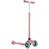 GLOBBER Primo Plus Lights incl. casco, Scooter rosa/Rosa