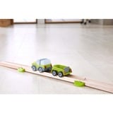 HABA Kullerbü - Fuoristrada con rimorchio,  veicolo da gioco antracite/Bianco