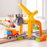 HABA Kullerbü - Pista di gioco Via libera – Gru di carico, Ferrovia 