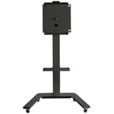 HAGOR BrackIT Rotate 165,1 cm (65") Nero Pavimento Nero, Libera installazione, 45 kg, 116,8 cm (46"), 165,1 cm (65"), 400 x 400 mm, Nero