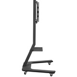 HAGOR BrackIT Rotate 165,1 cm (65") Nero Pavimento Nero, Libera installazione, 45 kg, 116,8 cm (46"), 165,1 cm (65"), 400 x 400 mm, Nero
