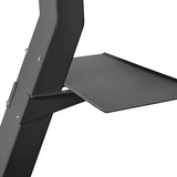 HAGOR BrackIT Rotate 165,1 cm (65") Nero Pavimento Nero, Libera installazione, 45 kg, 116,8 cm (46"), 165,1 cm (65"), 400 x 400 mm, Nero