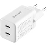 Intenso Power Adapter W40CC GaN, Caricabatterie bianco