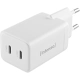Intenso Power Adapter W40CC GaN, Caricabatterie bianco