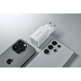 Intenso Power Adapter W40CC GaN, Caricabatterie bianco