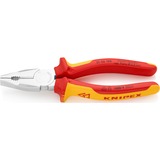 KNIPEX 01 06 190 pinza Pinze da elettricista rosso/Giallo, Pinze da elettricista, Acciaio al cromo vanadio, Plastica, Rosso/Arancione, 19 cm, 320 g