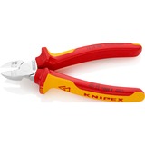 KNIPEX KP-1426160 Pinze spellacavi rosso/Giallo, Isolante di protezione, 216 g, Rosso, Giallo