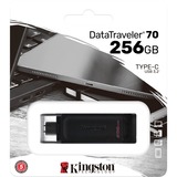 Kingston DataTraveler 70 256 GB Nero