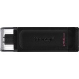 Kingston DataTraveler 70 256 GB, Chiavetta USB Nero