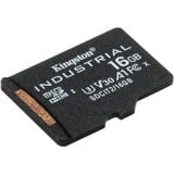 Kingston Industrial 16 GB MicroSDHC UHS-I Classe 10, Scheda di memoria Nero, 16 GB, MicroSDHC, Classe 10, UHS-I, Class 3 (U3), V30