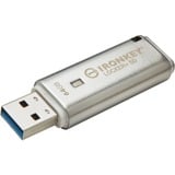Kingston IronKey Locker+ 50 64 GB, Chiavetta USB alluminio