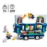 LEGO Alien Conquest Cattivissimo Me 75581 Il Party Bus Musicale dei Minions, Set dal Film con Autobus Giocattolo da Costruire per Bambini 7+, Giochi di costruzione Set dal Film con Autobus Giocattolo da Costruire per Bambini 7+, Set da costruzione, 7 anno/i, Plastica, 379 pz, 550 g