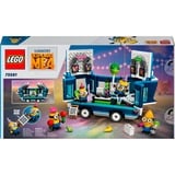 LEGO Alien Conquest Cattivissimo Me 75581 Il Party Bus Musicale dei Minions, Set dal Film con Autobus Giocattolo da Costruire per Bambini 7+, Giochi di costruzione Set dal Film con Autobus Giocattolo da Costruire per Bambini 7+, Set da costruzione, 7 anno/i, Plastica, 379 pz, 550 g