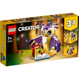 LEGO Creator Creature della foresta fantasy 3-in-1 Set da costruzione, 7 anno/i, Plastica, 175 pz, 240 g