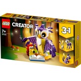 LEGO Creator Creature della foresta fantasy 3-in-1 Set da costruzione, 7 anno/i, Plastica, 175 pz, 240 g