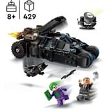 LEGO DC 76303 Tumbler di Batman Contro Two-Face e The Joker - Macchina Batmobile Giocattolo da Costruire, Giochi Bambini 8+, Giochi di costruzione Giochi Bambini 8+, Set da costruzione, 8 anno/i, Plastica, 429 pz, 589 g