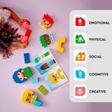 LEGO DUPLO 10415 Forti Sentimenti ed Emozioni, Giochi per Bambini da 1.5 Anni Impilabili con 23 Mattoncini e 4 Personaggi, Giochi di costruzione Giochi per Bambini da 1.5 Anni Impilabili con 23 Mattoncini e 4 Personaggi, Set da costruzione, 1,5 anno/i, Plastica, 23 pz, 545 g