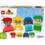 LEGO DUPLO 10415 Forti Sentimenti ed Emozioni, Giochi per Bambini da 1.5 Anni Impilabili con 23 Mattoncini e 4 Personaggi, Giochi di costruzione Giochi per Bambini da 1.5 Anni Impilabili con 23 Mattoncini e 4 Personaggi, Set da costruzione, 1,5 anno/i, Plastica, 23 pz, 545 g