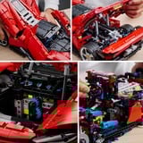 LEGO Technic 42143 Ferrari Daytona SP3, Modellino Auto da Costruire Supercar Scala 1:8, Set Collezione Adulti, Idea Regalo, Giochi di costruzione Modellino Auto da Costruire Supercar Scala 1:8, Set Collezione Adulti, Idea Regalo, Set da costruzione, 18 anno/i, Plastica, 3778 pz, 7,14 kg