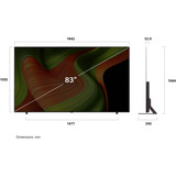 LG OLED83B59LA.AEUD evo TV, TV OLED Nero