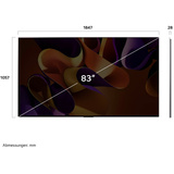 LG OLED83G48LW, TV OLED argento/Nero