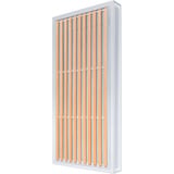 Lian Li DAN Cases B4 Vertical AeroDeck, Chassis Tower bianco/legno