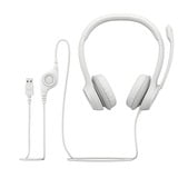 Logitech 981-001286, Headset bianco