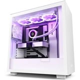 NZXT H7 Midi Tower Bianco bianco (matto), Midi Tower, PC, Bianco, ATX, EATX, micro ATX, Mini-ATX, SGCC, Acciaio, Vetro temperato, Giocare