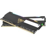 Patriot Viper Steel PVSR416G360C0K memoria 16 GB 2 x 8 GB DDR4 3600 MHz Data Integrity Check (verifica integrità dati) Nero, 16 GB, 2 x 8 GB, DDR4, 3600 MHz, 288-pin DIMM