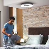 Philips Hue White Ambiance Still Lampada da Soffitto, Luce LED Nero