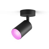 Philips Hue White & Color Ambiance Fugato Spot Singolo, Luce LED Nero