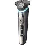 Philips SHAVER Serie 9000 Shaver series 9000 S9974/55 Rasoio elettrico Wet & Dry con SkinIQ Grigio quarzo, Rotazione, Cromo, Dual SteelPrecision blades, GroomTribe, SH91, 2 anno/i