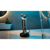 Philips SHAVER Serie 9000 Shaver series 9000 S9974/55 Rasoio elettrico Wet & Dry con SkinIQ Grigio quarzo, Rotazione, Cromo, Dual SteelPrecision blades, GroomTribe, SH91, 2 anno/i