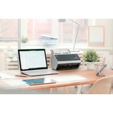 Ricoh FI-8150 ADF + scanner ad alimentazione manuale 600 x 600 DPI A4 Nero, Grigio, Input scanner grigio/antracite, 216 x 355,6 mm, 600 x 600 DPI, 50 ppm, Scala di grigio, Monocromatico, ADF + scanner ad alimentazione manuale, Nero, Grigio