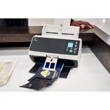 Ricoh FI-8150 ADF + scanner ad alimentazione manuale 600 x 600 DPI A4 Nero, Grigio, Input scanner grigio/antracite, 216 x 355,6 mm, 600 x 600 DPI, 50 ppm, Scala di grigio, Monocromatico, ADF + scanner ad alimentazione manuale, Nero, Grigio