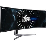 SAMSUNG Odyssey C49RG94SSR 124,5 cm (49") 5120 x 1440 Pixel UltraWide Dual Quad HD LED Blu, Grigio blu scuro/grigio, 124,5 cm (49"), 5120 x 1440 Pixel, UltraWide Dual Quad HD, LED, 4 ms, Blu, Grigio