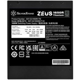 SilverStone ZEUS 1650R Titanium, Alimentatore PC Nero