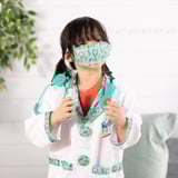 Spin Master MPP RLP Doctor Rl Ply Costume Set GML Costume in maschera Bambino Unisex Divisa, Gioco di ruolo Costume in maschera, Bambino, Unisex, Divisa, Dottore, Verde, Bianco