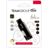 Team Group T183 unità flash USB 64 GB USB tipo A 3.2 Gen 1 (3.1 Gen 1) Nero Nero, 64 GB, USB tipo A, 3.2 Gen 1 (3.1 Gen 1), 90 MB/s, Senza coperchio, Nero