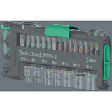 Wera Tool-Check Combi 1, con KNIPEX Cobra, Set di bit Nero/Verde