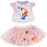 ZAPF Creation BABY born Tutu Dress Unicorn 43cm, Accessori della bambola BABY born Tutu Dress Unicorn 43cm, Vestito per bambola, 3 anno/i