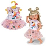 ZAPF Creation BABY born Tutu Dress Unicorn 43cm, Accessori della bambola BABY born Tutu Dress Unicorn 43cm, Vestito per bambola, 3 anno/i